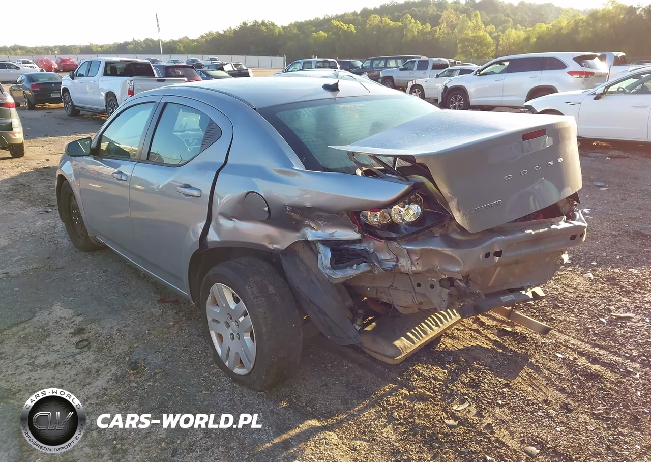 2014 Dodge Avenger Se VIN:1C3CDZABXEN190670 - 3