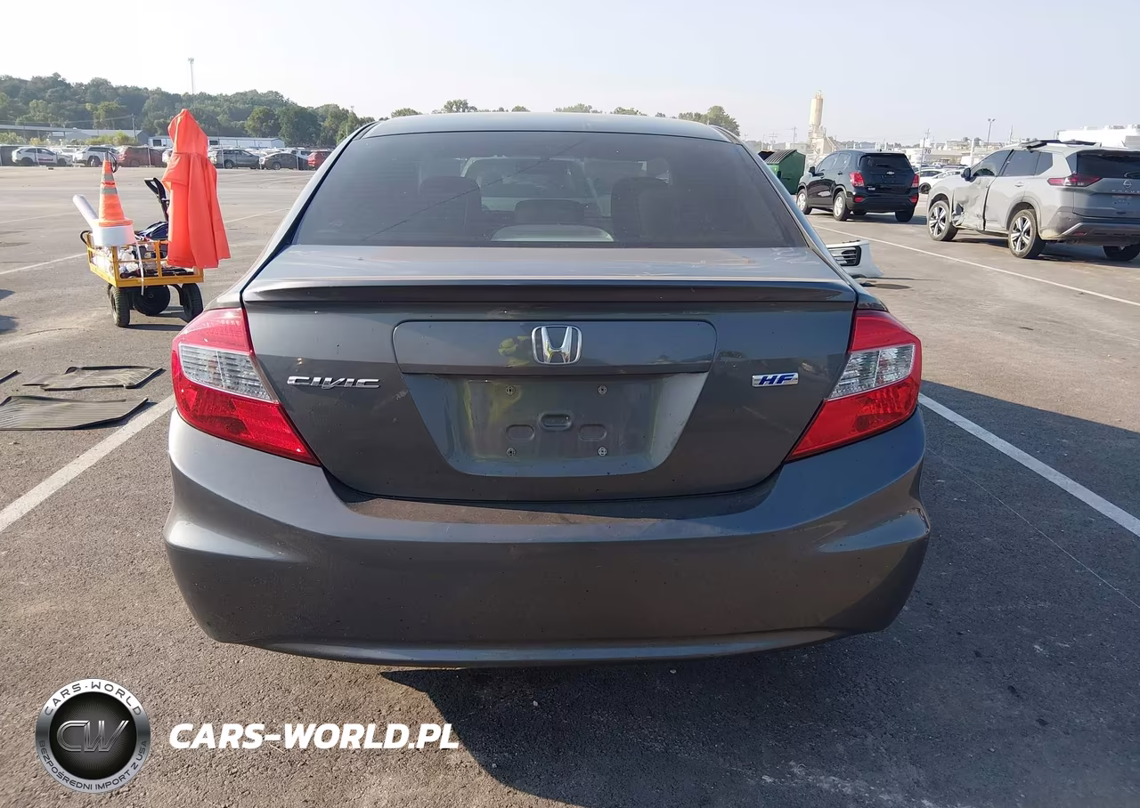 2012 Honda Civic Hf VIN:2HGFB2F66CH517607 - 17