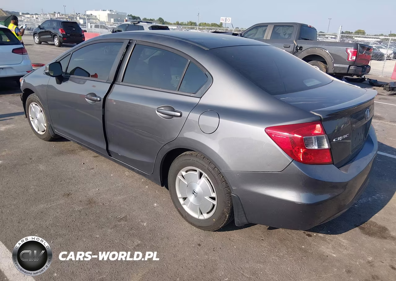 2012 Honda Civic Hf VIN:2HGFB2F66CH517607 - 3