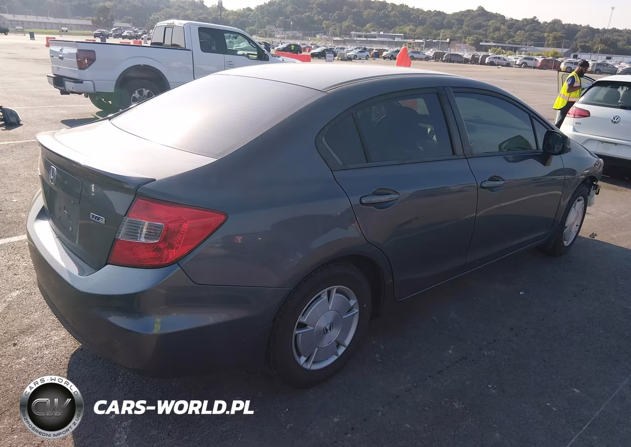 2012 Honda Civic Hf VIN:2HGFB2F66CH517607 - 4