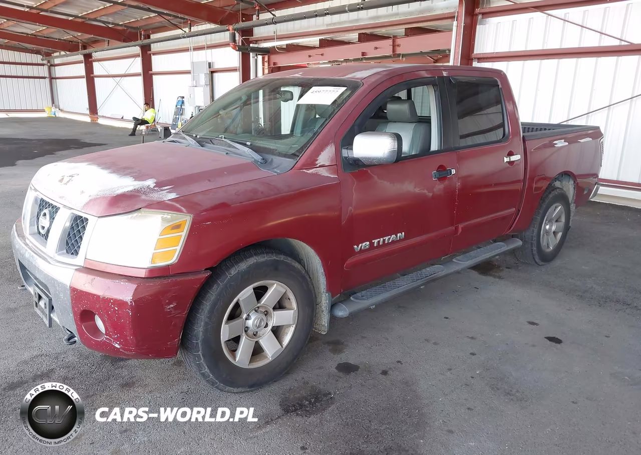 2005 Nissan Titan Le VIN:1N6AA07A35N555077 - 2