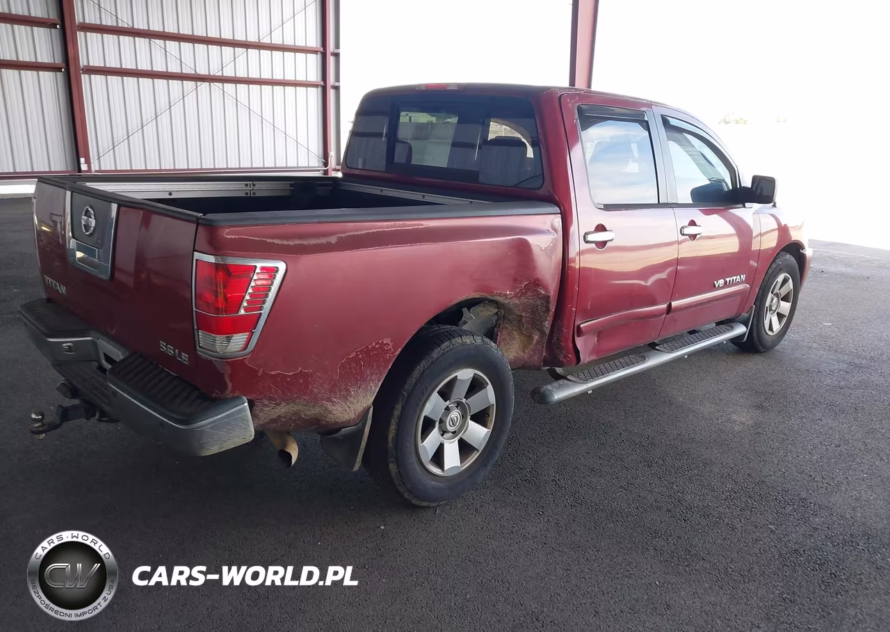 2005 Nissan Titan Le VIN:1N6AA07A35N555077 - 4
