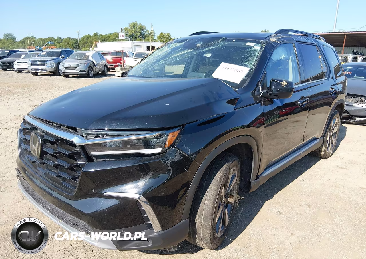 2025 Honda Pilot Touring VIN:5FNYG1H72SB080847 - 2