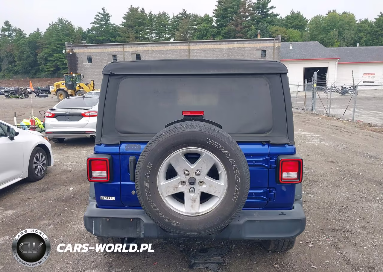 2018 Jeep Wrangler Unlimited Sport 4X4 VIN:1C4HJXDN5JW181755 - 17