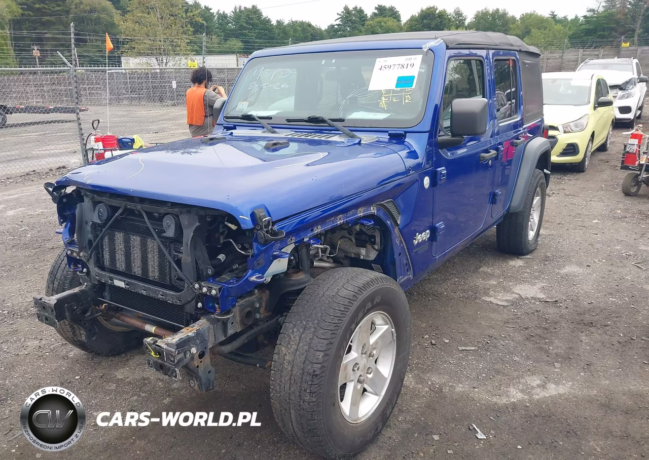 2018 Jeep Wrangler Unlimited Sport 4X4 VIN:1C4HJXDN5JW181755 - 2