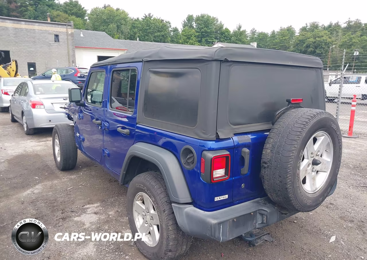 2018 Jeep Wrangler Unlimited Sport 4X4 VIN:1C4HJXDN5JW181755 - 3