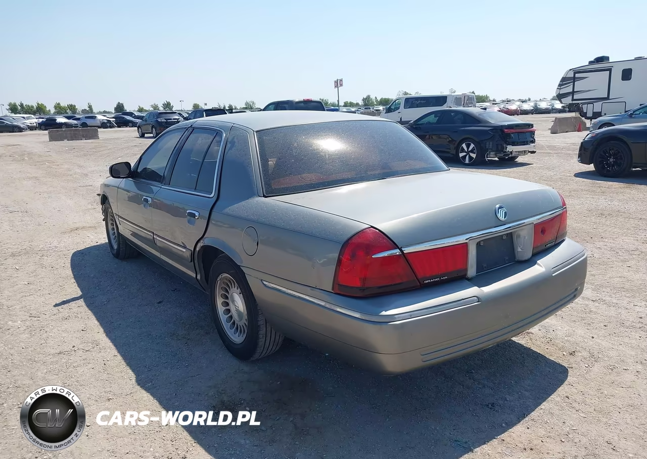 2000 Mercury Grand Marquis Gs VIN:2MEFM74W4YX667039 - 3