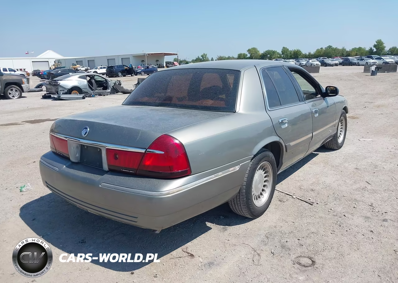 2000 Mercury Grand Marquis Gs VIN:2MEFM74W4YX667039 - 4