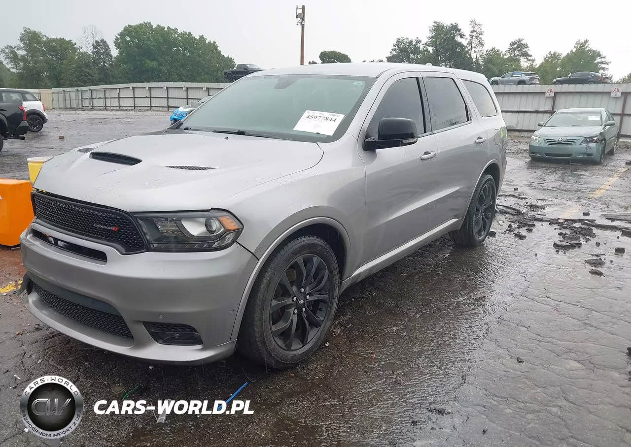 2018 Dodge Durango R-T Rwd VIN:1C4SDHCT9JC316935 - 2