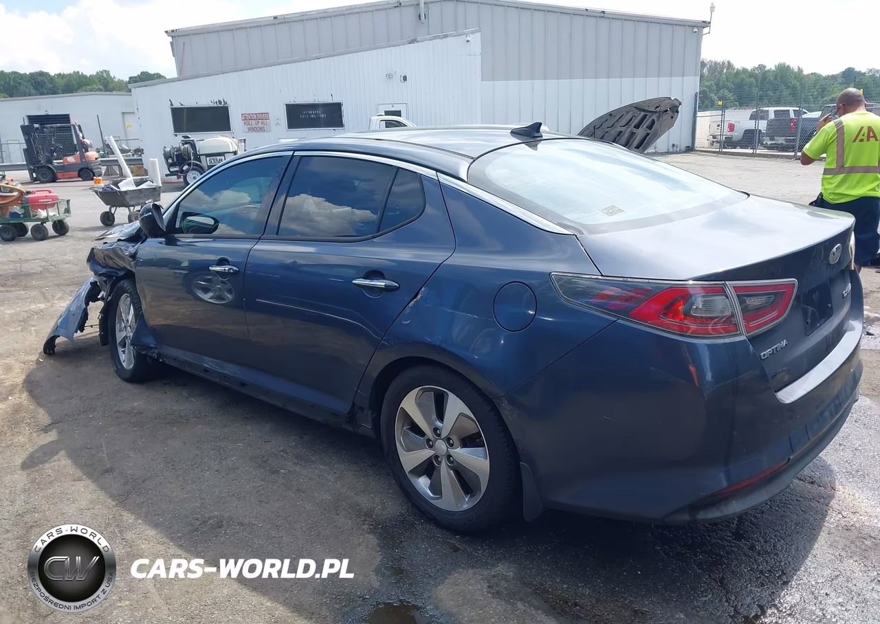 2014 Kia Optima Hybrid Ex VIN:KNAGN4AD2E5064850 - 14