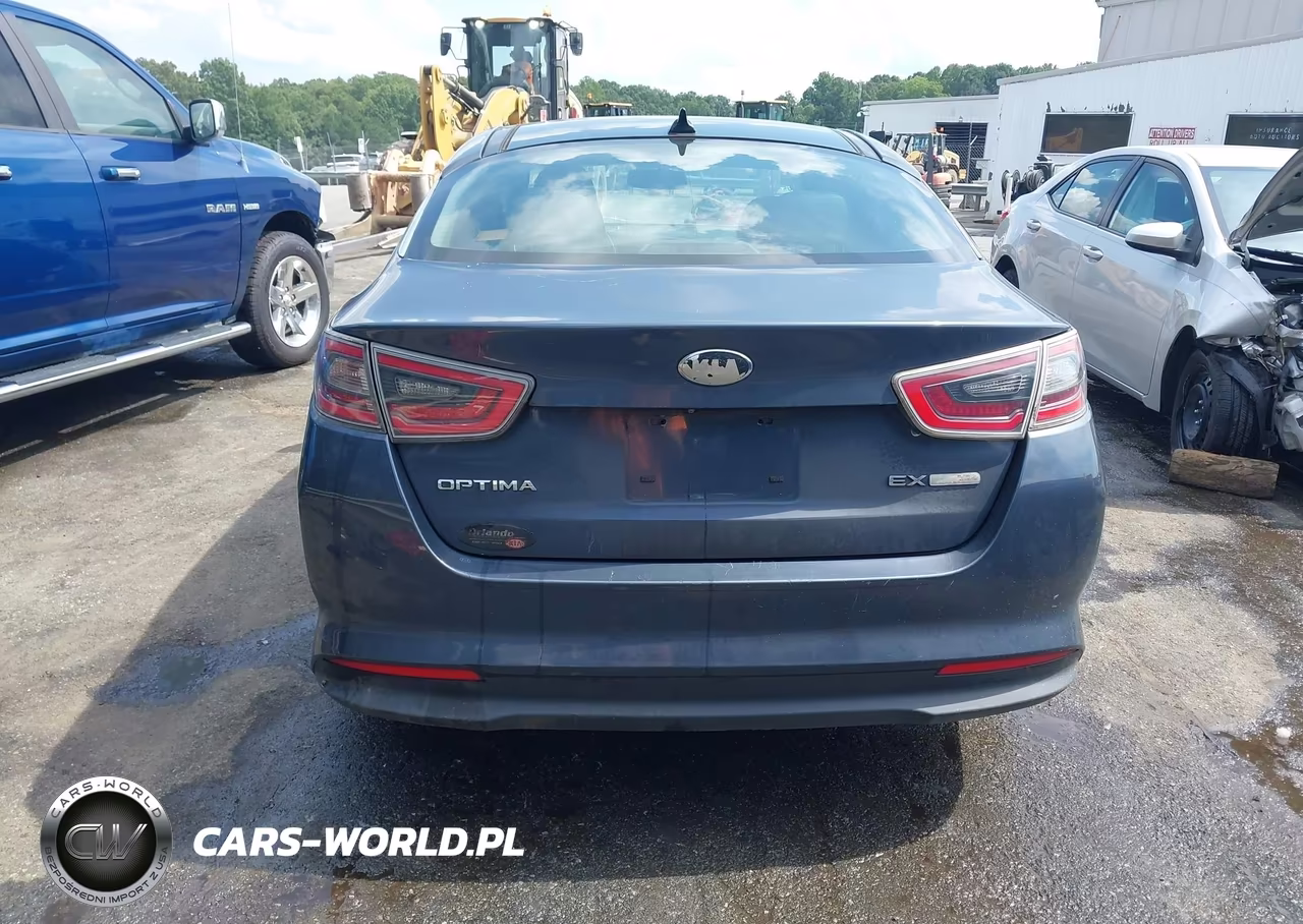 2014 Kia Optima Hybrid Ex VIN:KNAGN4AD2E5064850 - 16