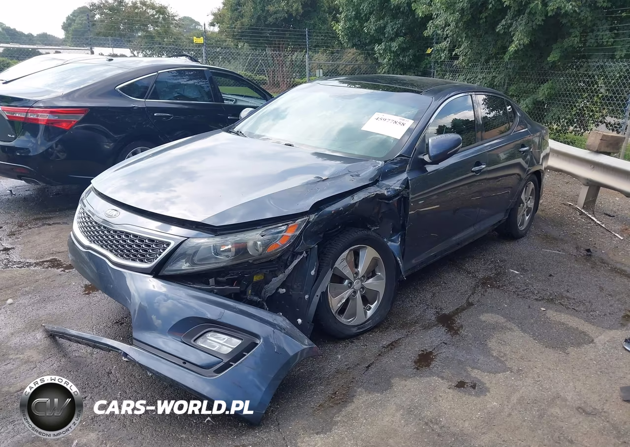 2014 Kia Optima Hybrid Ex VIN:KNAGN4AD2E5064850 - 2
