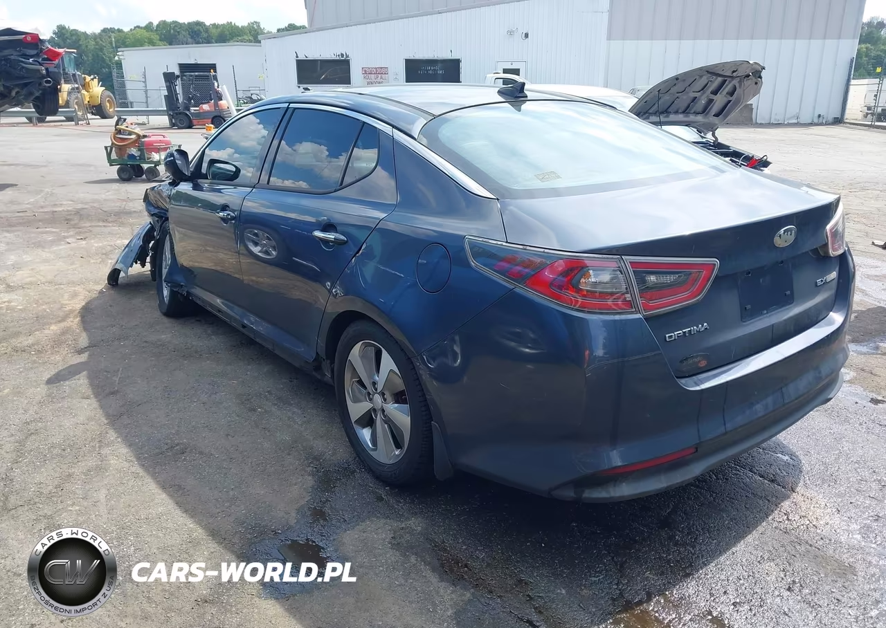 2014 Kia Optima Hybrid Ex VIN:KNAGN4AD2E5064850 - 3