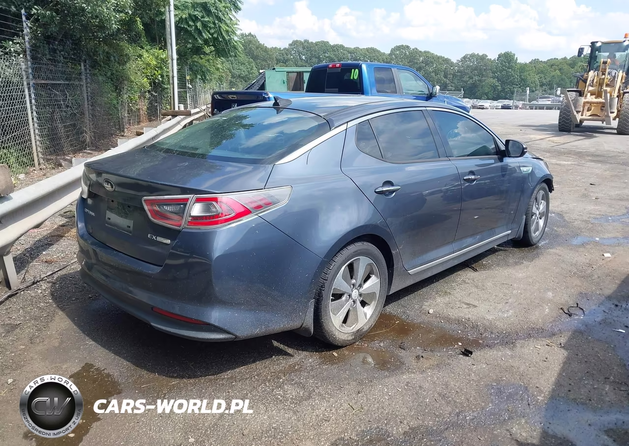 2014 Kia Optima Hybrid Ex VIN:KNAGN4AD2E5064850 - 4