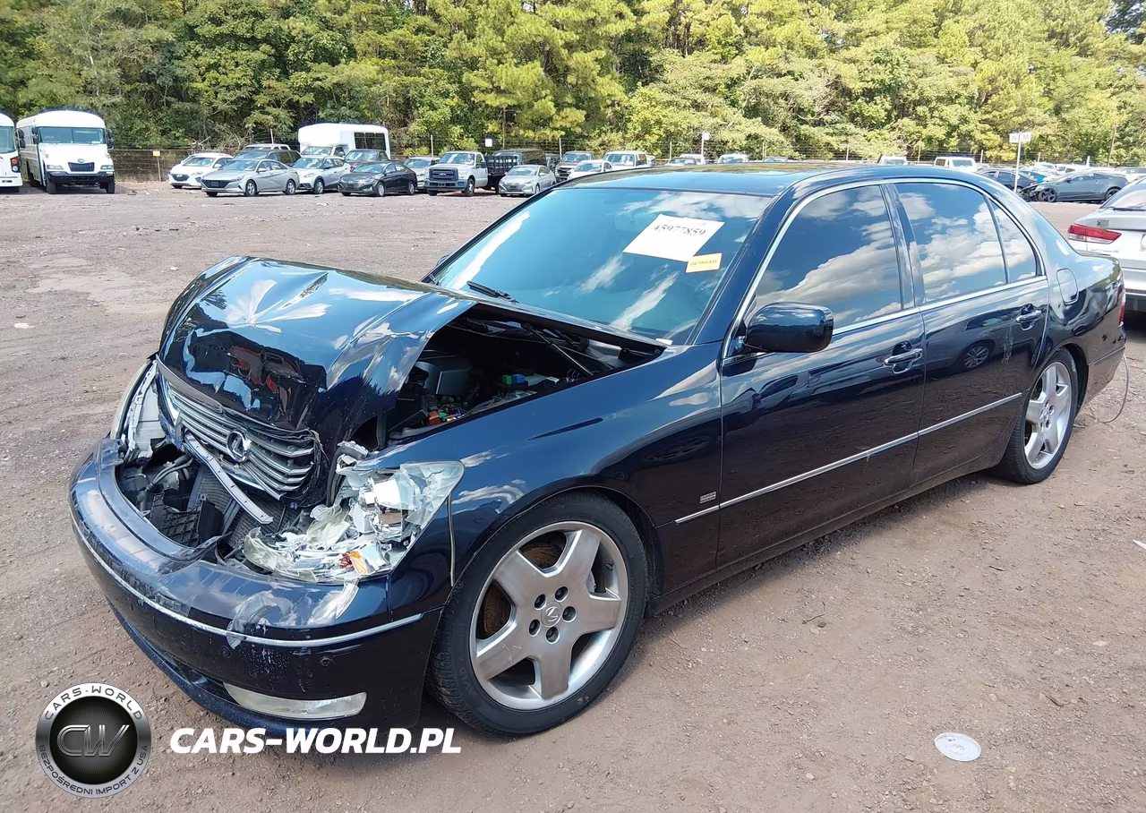 2004 Lexus Ls 430 VIN:JTHBN36F740154636 - 2