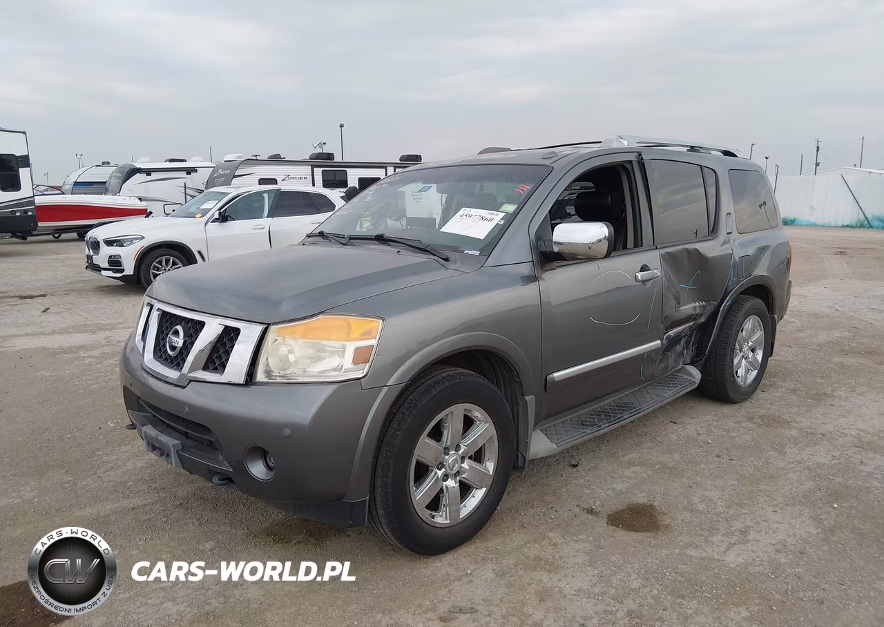 2013 Nissan Armada Platinum VIN:5N1BA0NFXDN604923 - 2