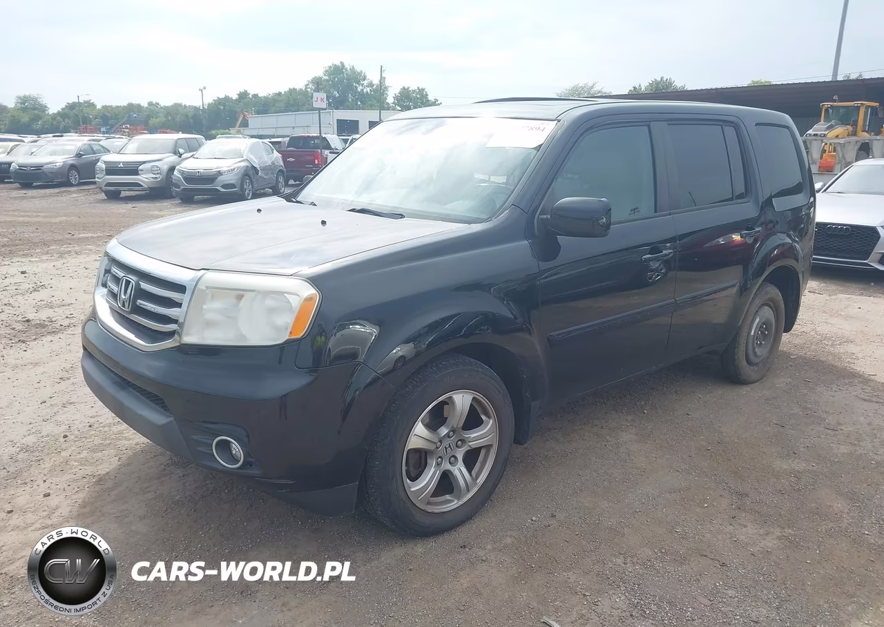 2014 Honda Pilot Ex-L VIN:5FNYF4H57EB051190 - 2