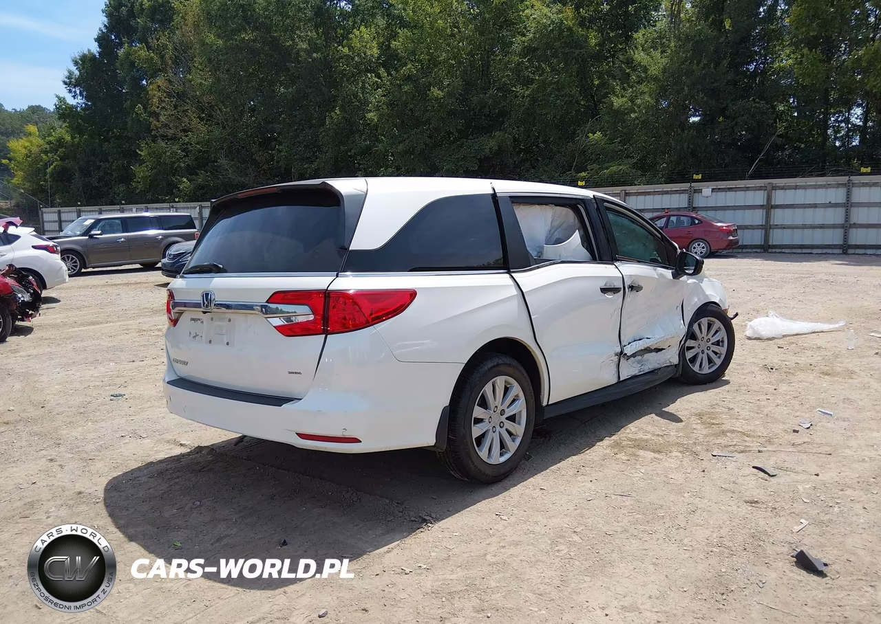 2019 Honda Odyssey Lx VIN:5FNRL6H29KB073928 - 4