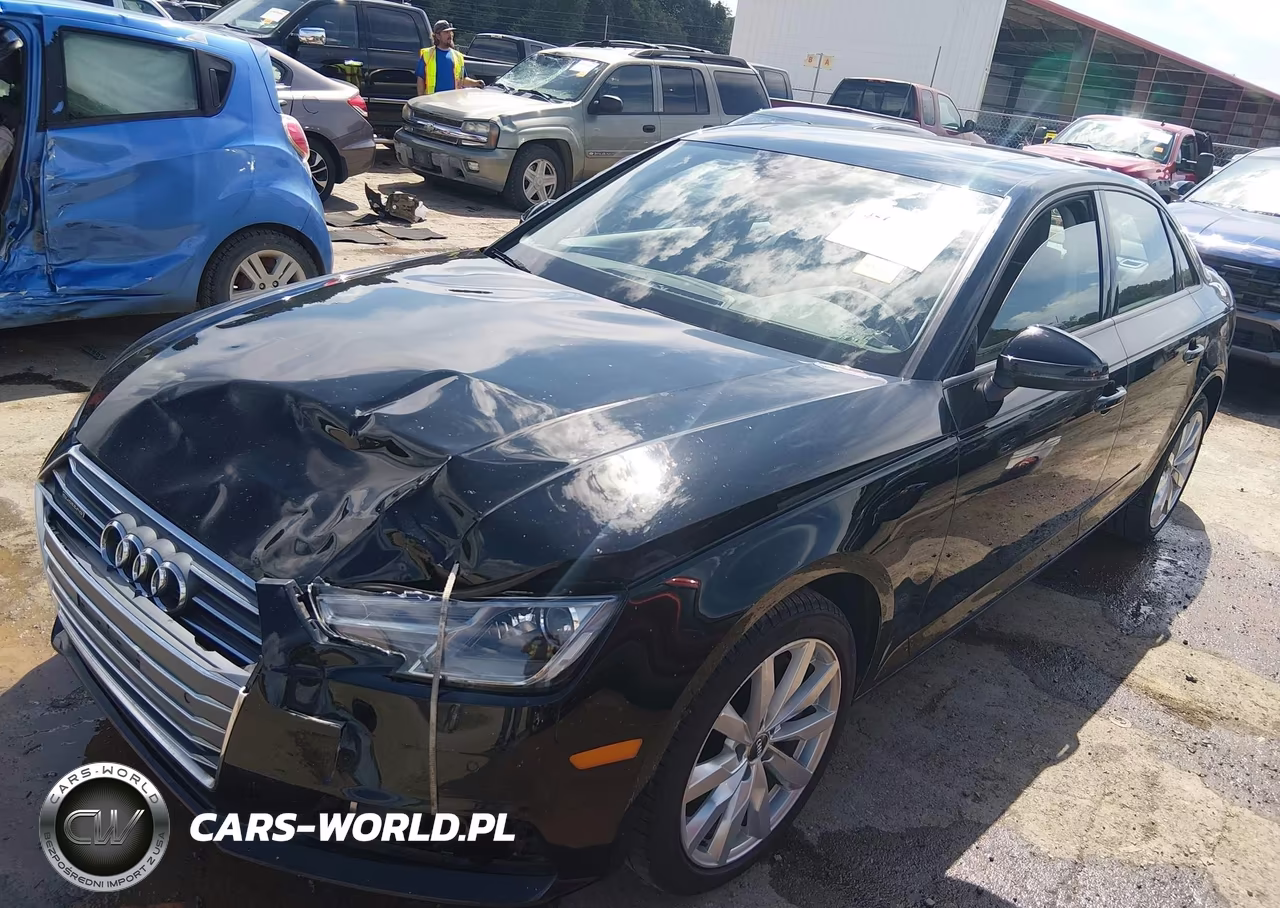 2017 Audi A4 Premium VIN:WAUANAF47HN002474 - 2
