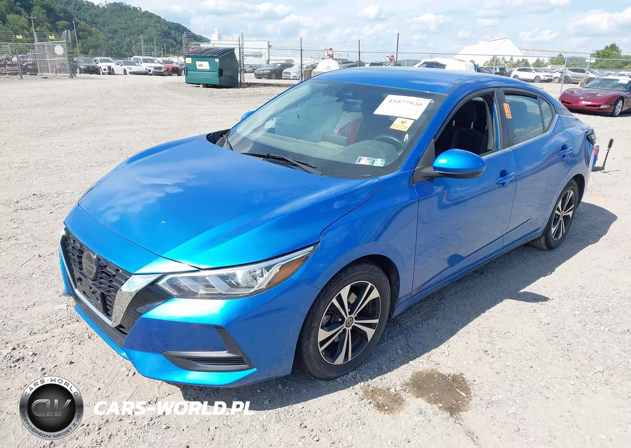 2021 Nissan Sentra Sv Xtronic Cvt VIN:3N1AB8CV4MY296448 - 2