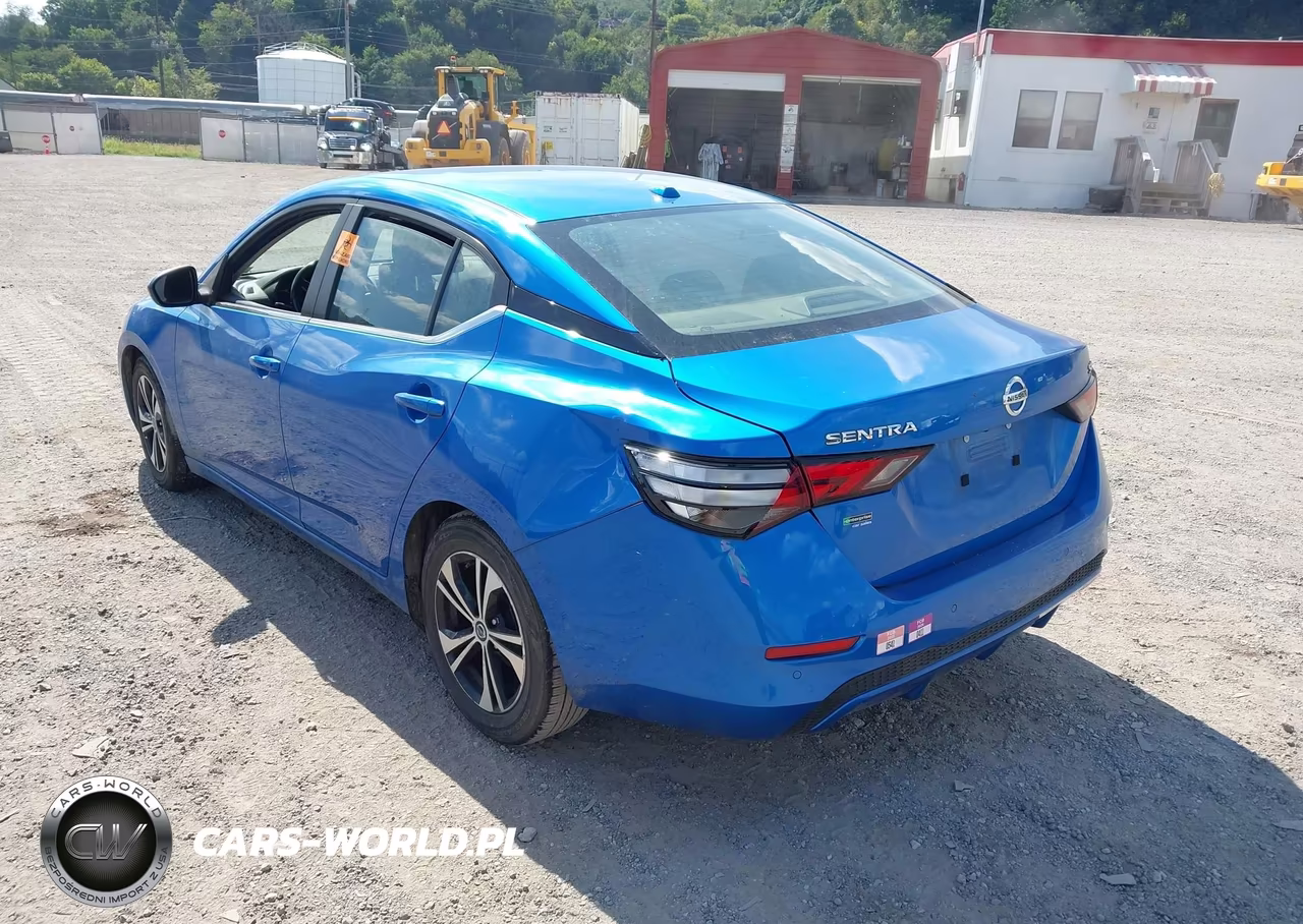 2021 Nissan Sentra Sv Xtronic Cvt VIN:3N1AB8CV4MY296448 - 3