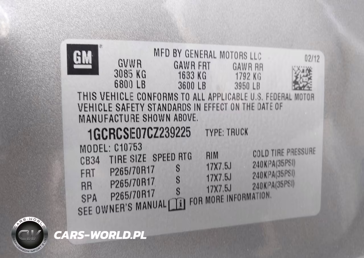 2012 Chevrolet Silverado 1500 Lt VIN:1GCRCSE07CZ239225 - 9
