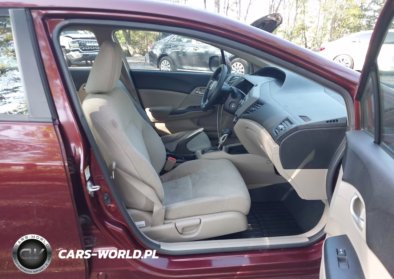 2012 Honda Civic Lx VIN:JHMFB2F57CS003603 - 5