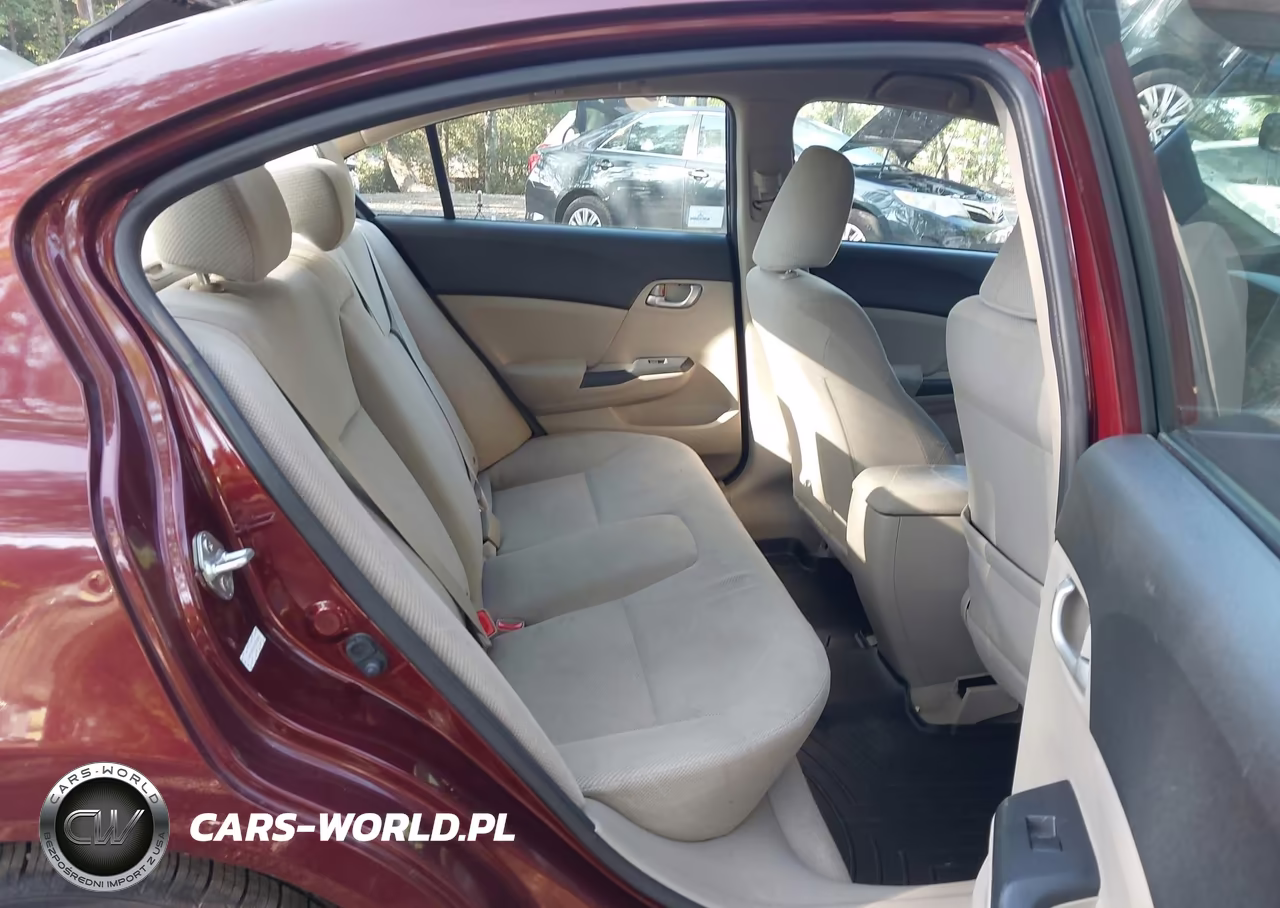 2012 Honda Civic Lx VIN:JHMFB2F57CS003603 - 8
