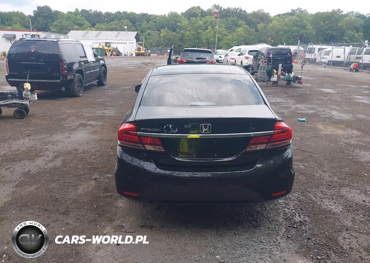 2013 Honda Civic Lx VIN:19XFB2F51DE210882 - 16