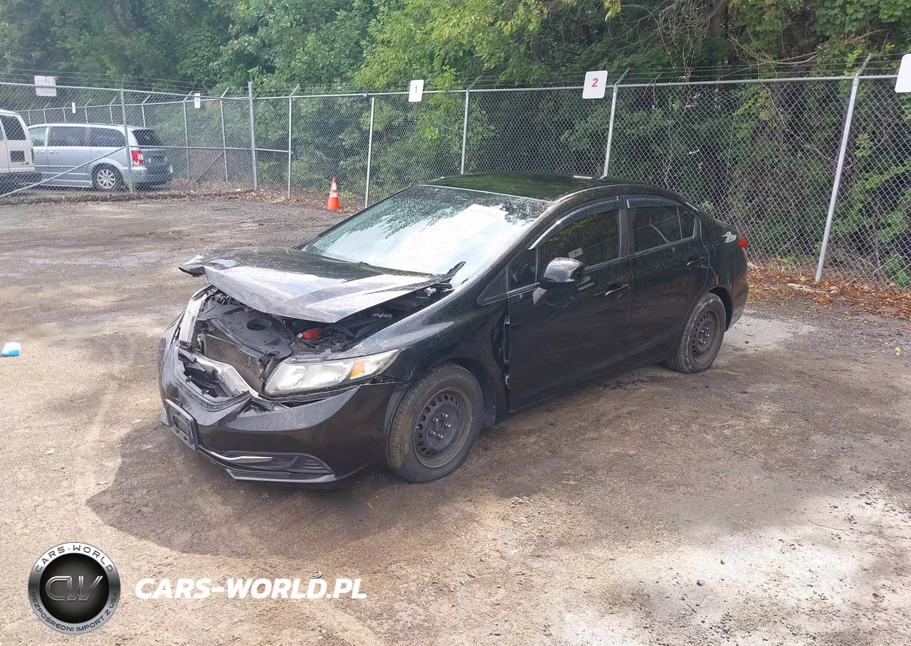 2013 Honda Civic Lx VIN:19XFB2F51DE210882 - 2