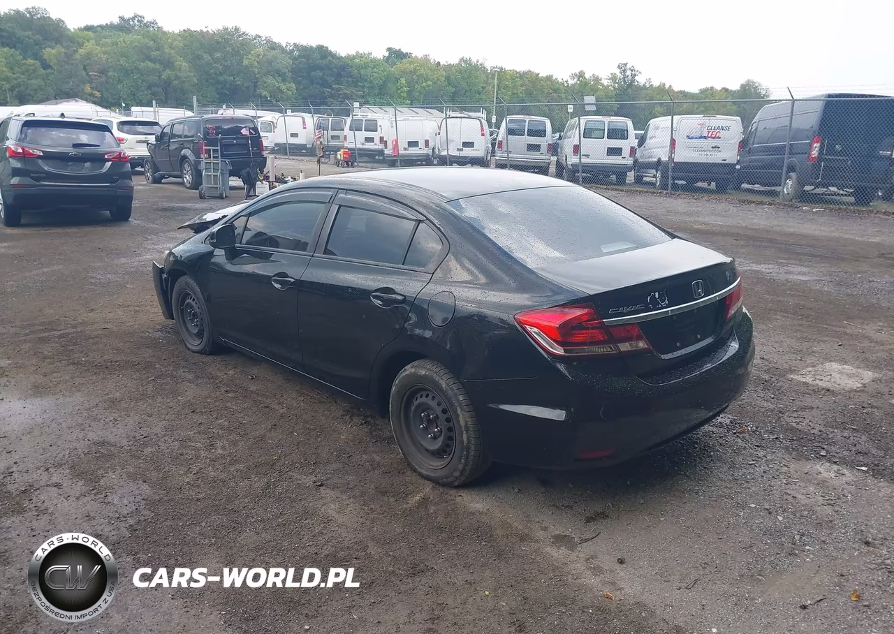 2013 Honda Civic Lx VIN:19XFB2F51DE210882 - 3