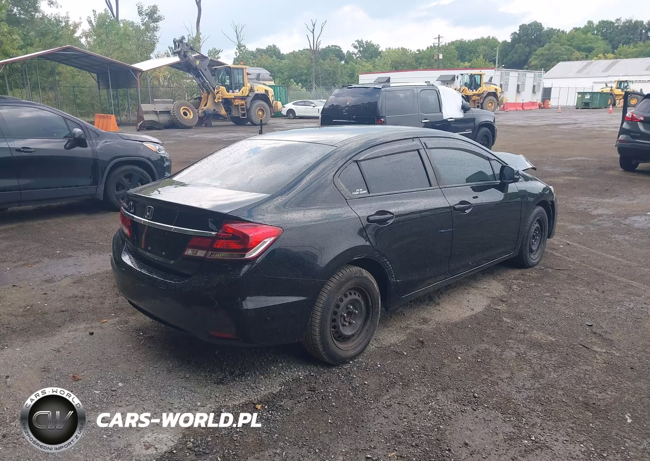 2013 Honda Civic Lx VIN:19XFB2F51DE210882 - 4