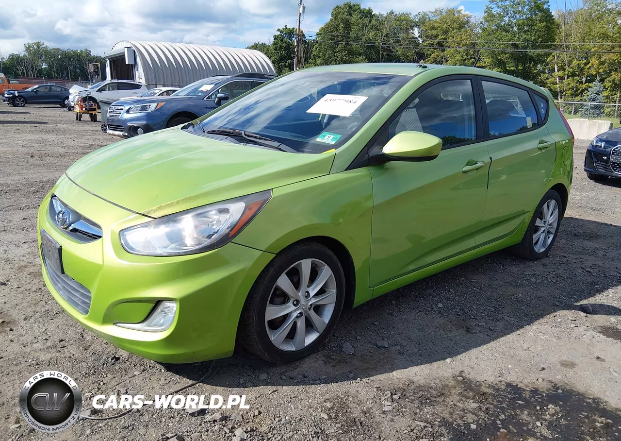 2012 Hyundai Accent Se VIN:KMHCU5AE1CU013129 - 2