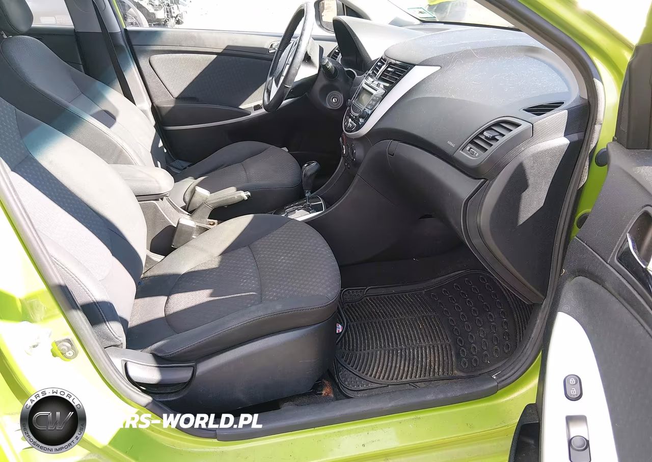 2012 Hyundai Accent Se VIN:KMHCU5AE1CU013129 - 5