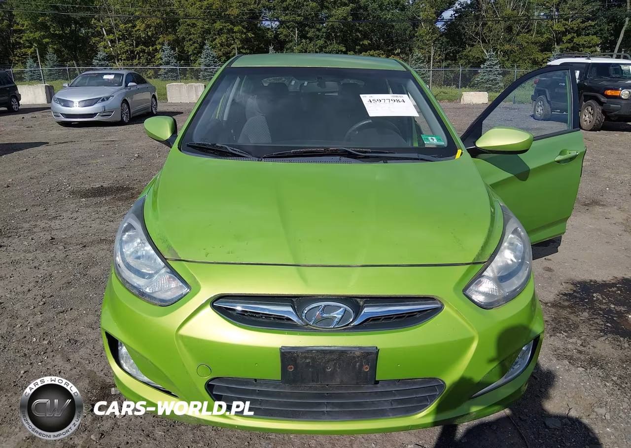 2012 Hyundai Accent Se VIN:KMHCU5AE1CU013129 - 6