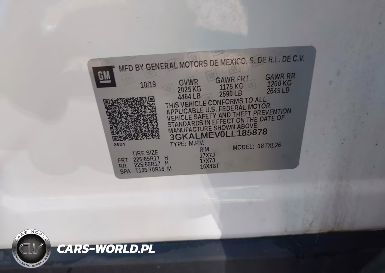 2020 GMC Terrain Fwd Sle VIN:3GKALMEV0LL185878 - 9