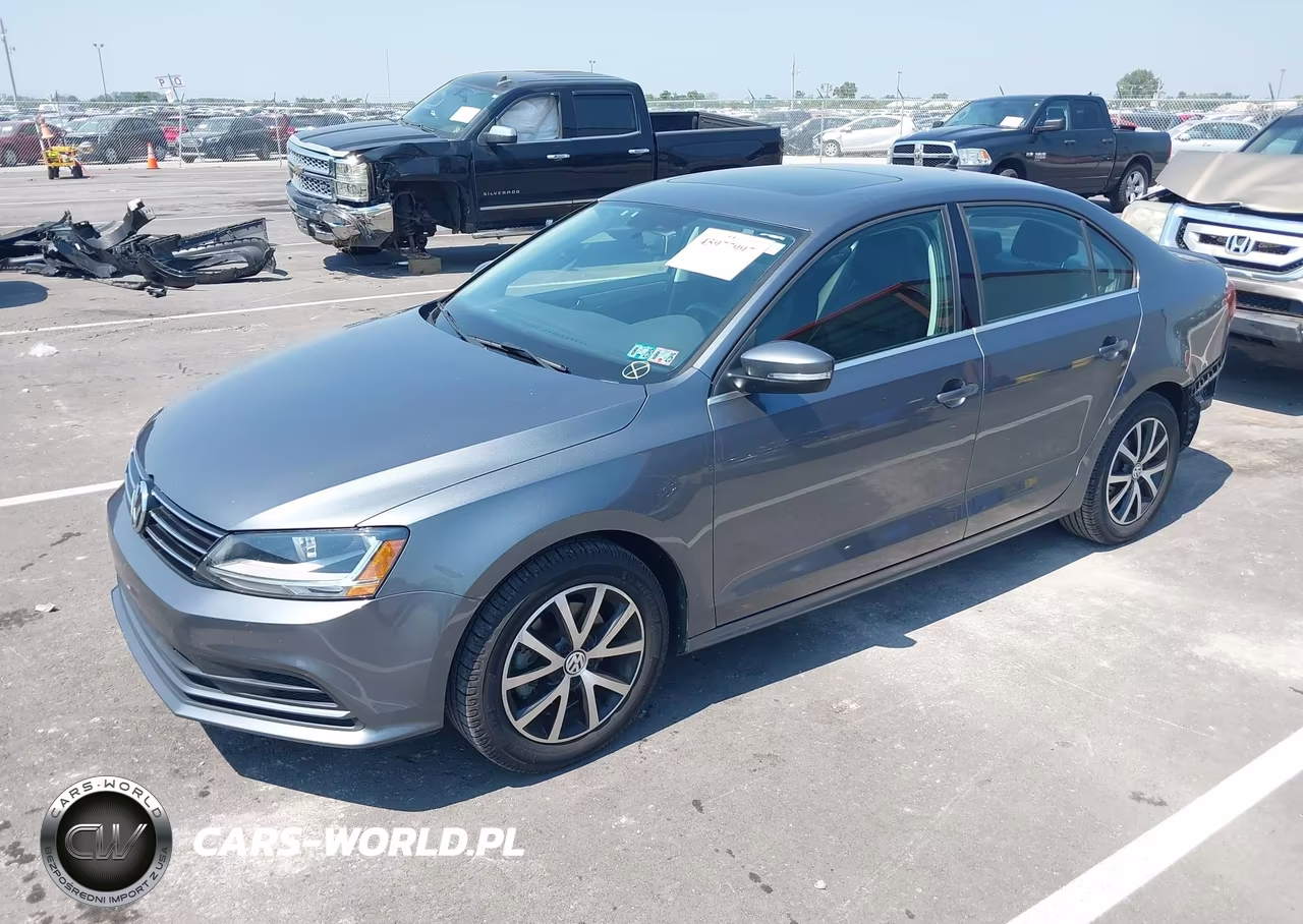 2017 Volkswagen Jetta 1.4T Se VIN:3VWDB7AJ6HM405197 - 2