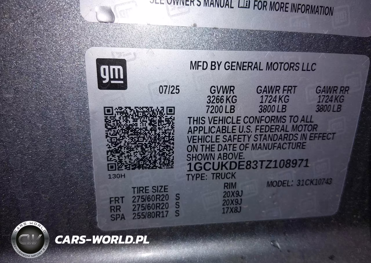 2026 Chevrolet Silverado 1500 4Wd Standard Bed Lt VIN:1GCUKDE83TZ108971 - 9