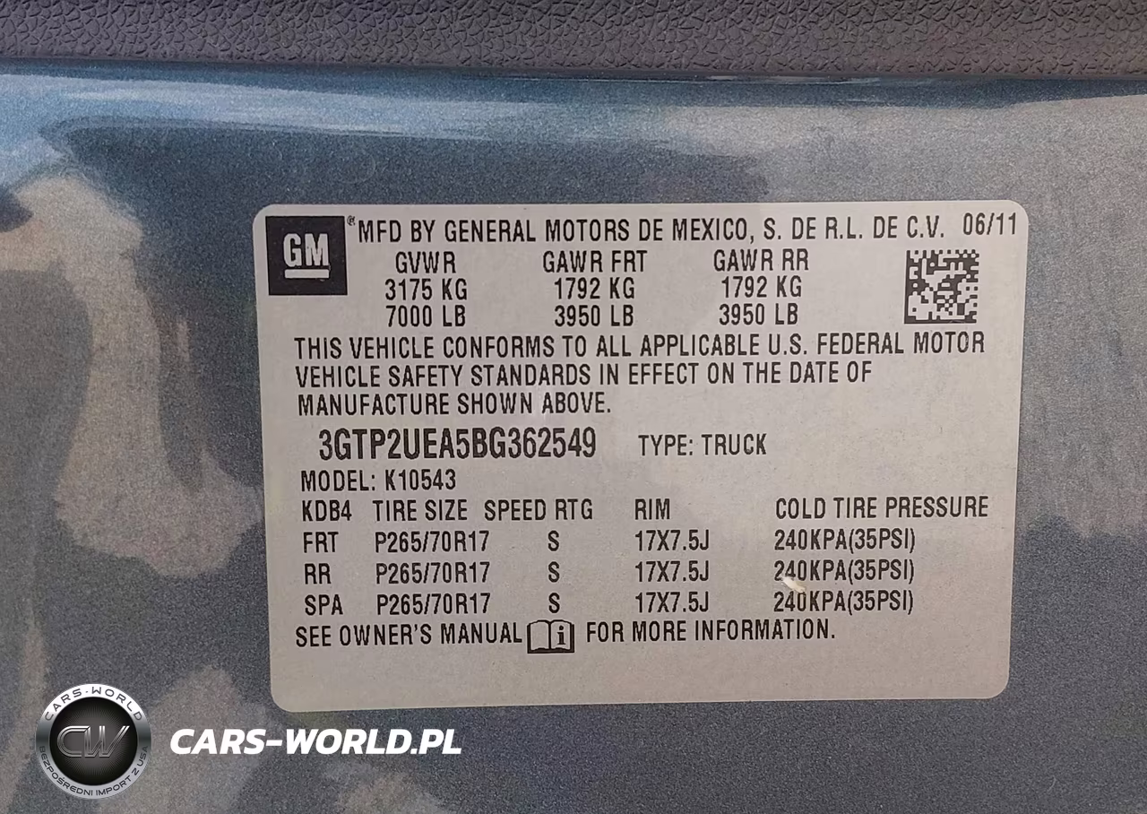 2011 GMC Sierra 1500 Sl VIN:3GTP2UEA5BG362549 - 9