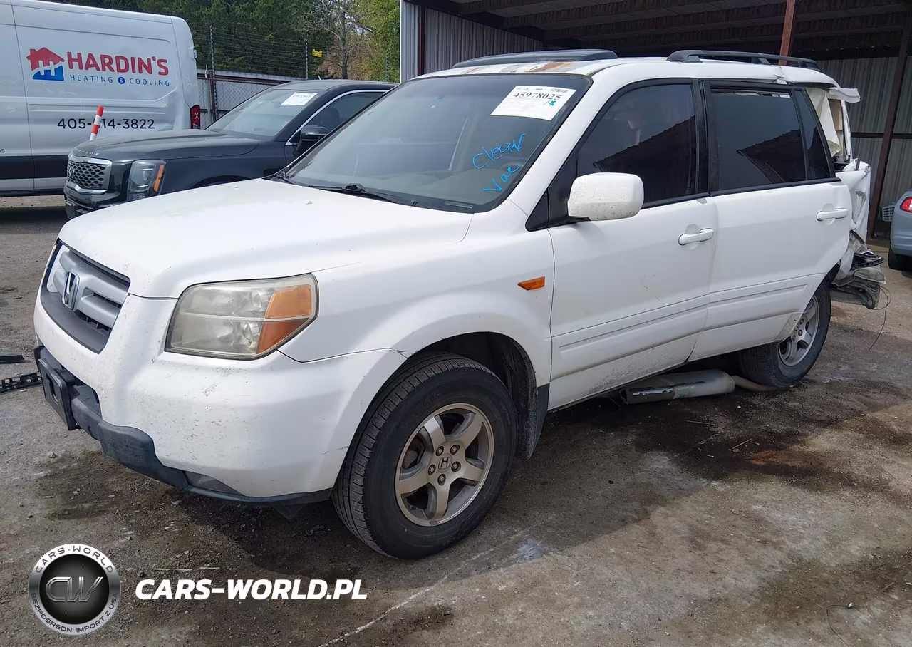 2008 Honda Pilot Ex-L VIN:5FNYF28538B010760 - 2