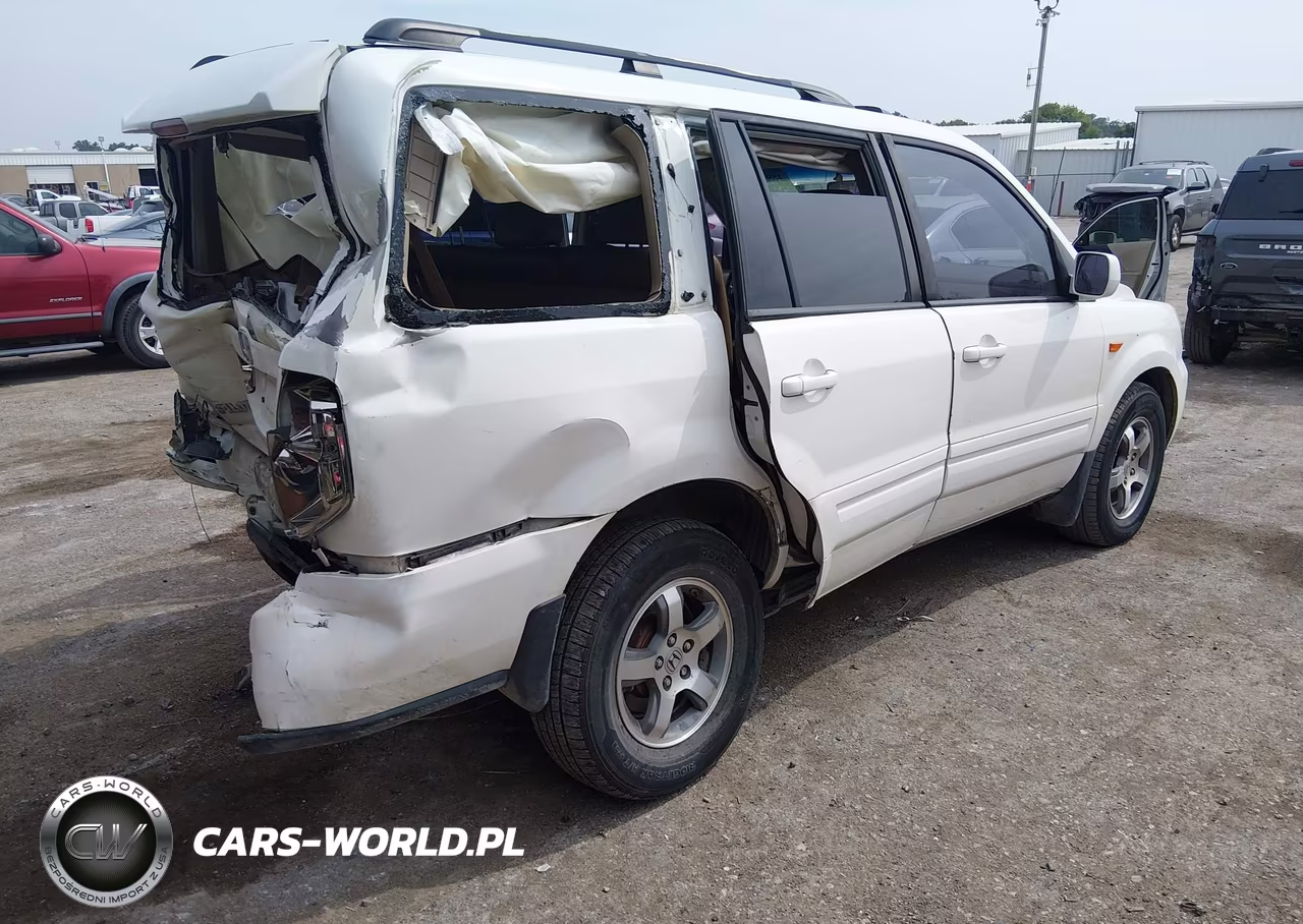 2008 Honda Pilot Ex-L VIN:5FNYF28538B010760 - 4