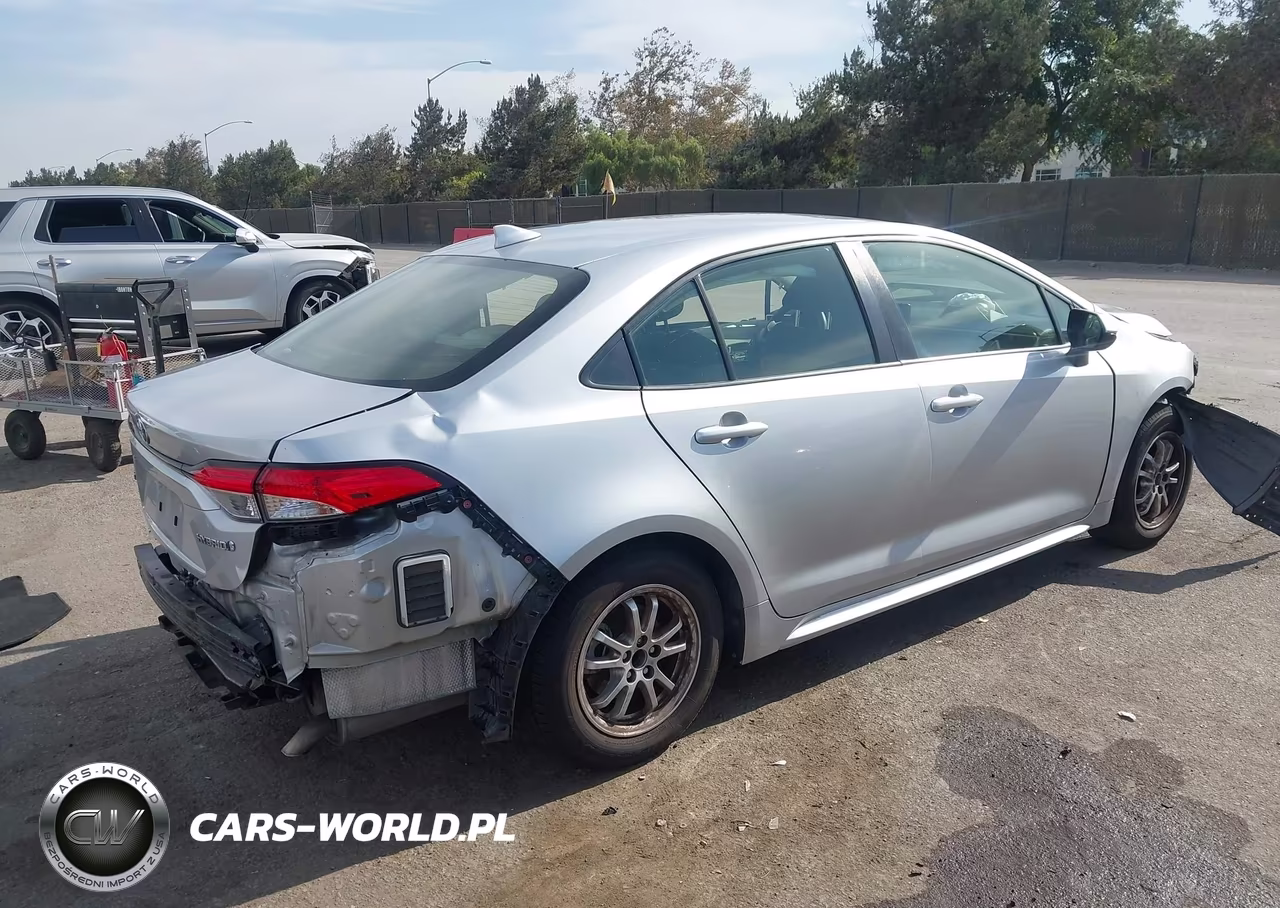 2022 Toyota Corolla Hybrid Le VIN:JTDEAMDE1NJ040976 - 4