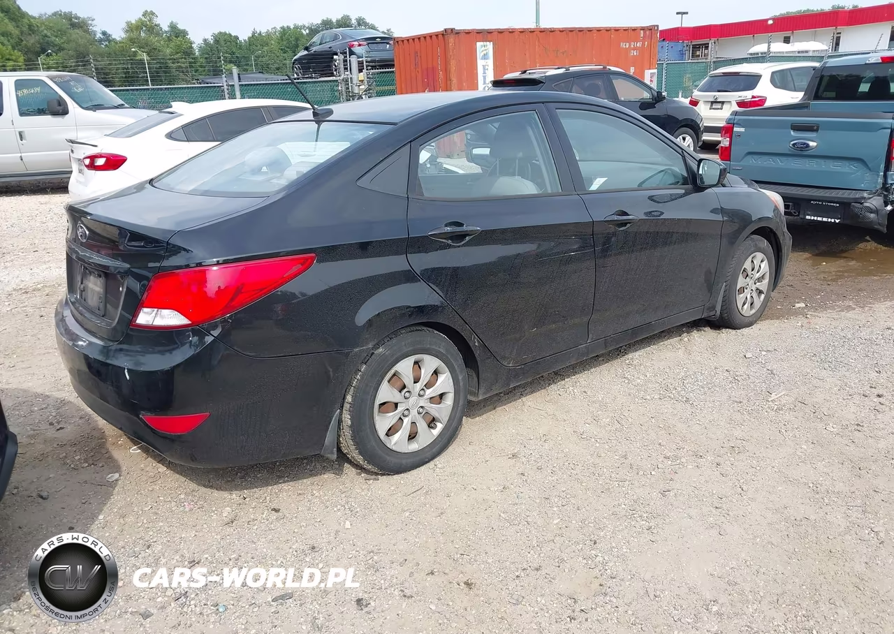 2016 Hyundai Accent Se VIN:KMHCT4AE2GU092586 - 4