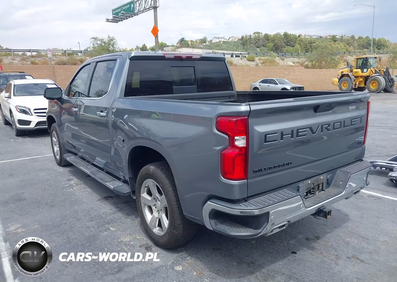 2022 Chevrolet Silverado 1500 Ltd 4Wd Short Bed Ltz VIN:1GCUYGET6NZ186040 - 3