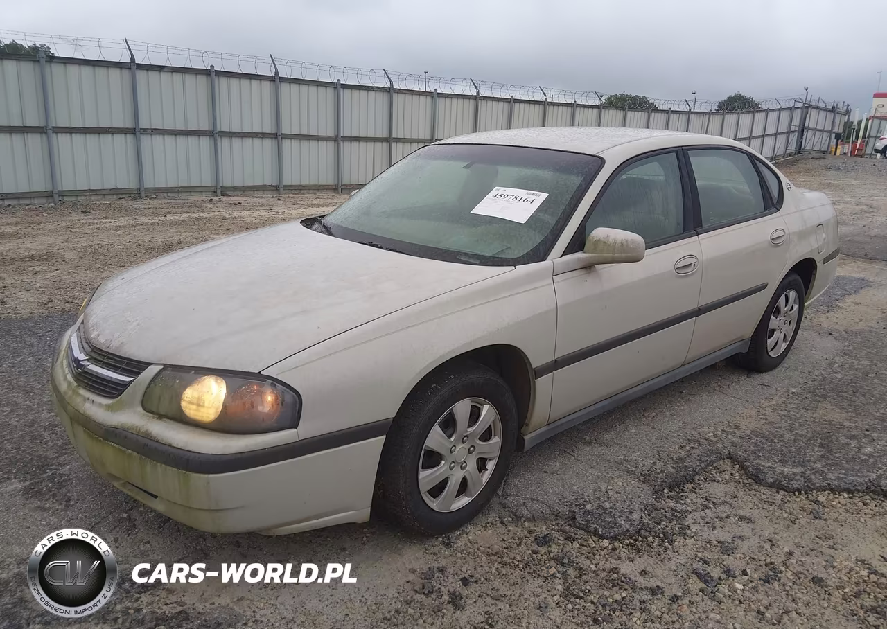 2003 Chevrolet Impala VIN:2G1WF52E739376535 - 2