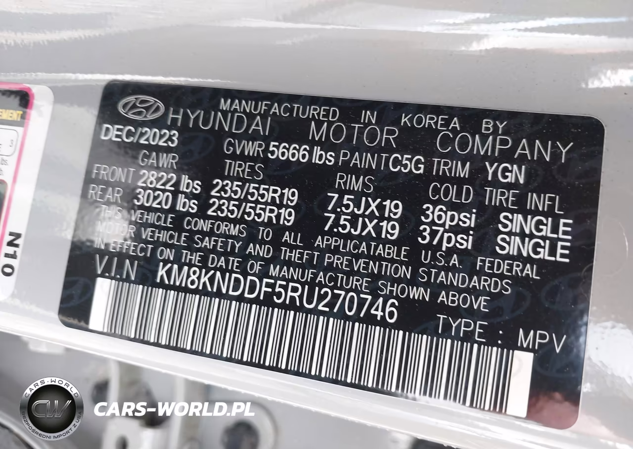 2024 Hyundai Ioniq 5 Sel VIN:KM8KNDDF5RU270746 - 9