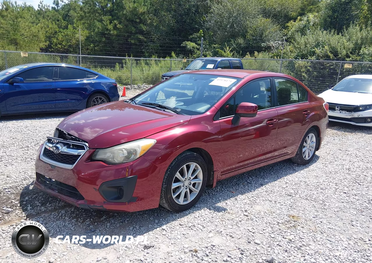 2012 Subaru Impreza 2.0I Premium VIN:JF1GJAC69CH025122 - 2