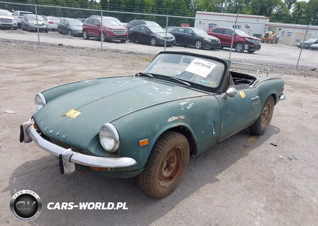1969 Triumph Spitfire VIN:FDU42597L - 2