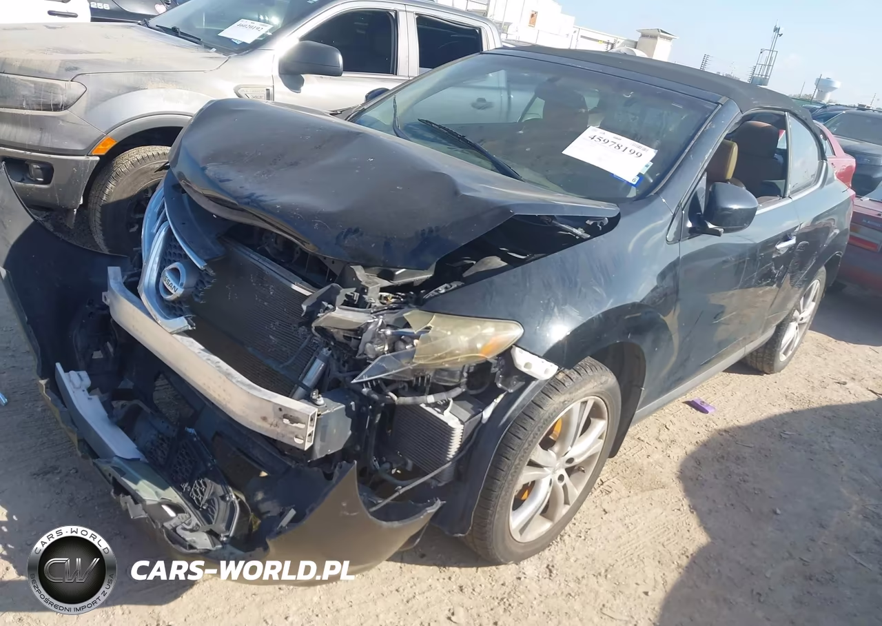 2011 Nissan Murano Crosscabriolet VIN:JN8AZ1FY0BW000176 - 2