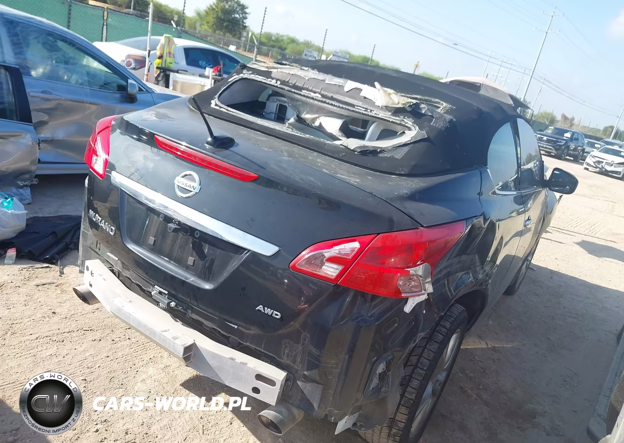 2011 Nissan Murano Crosscabriolet VIN:JN8AZ1FY0BW000176 - 4